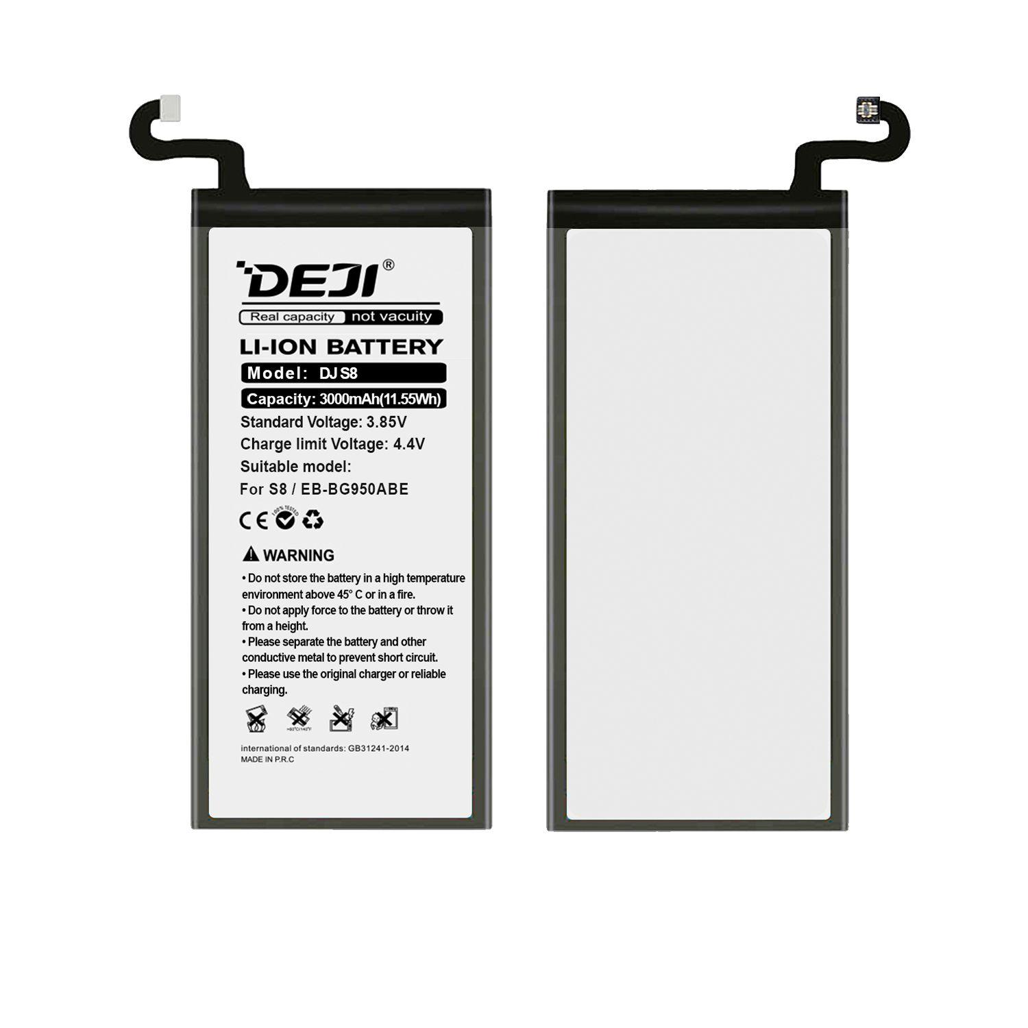 Bateria para Samsung S8 DEJI IC Original Capacidad 3000mAh-3