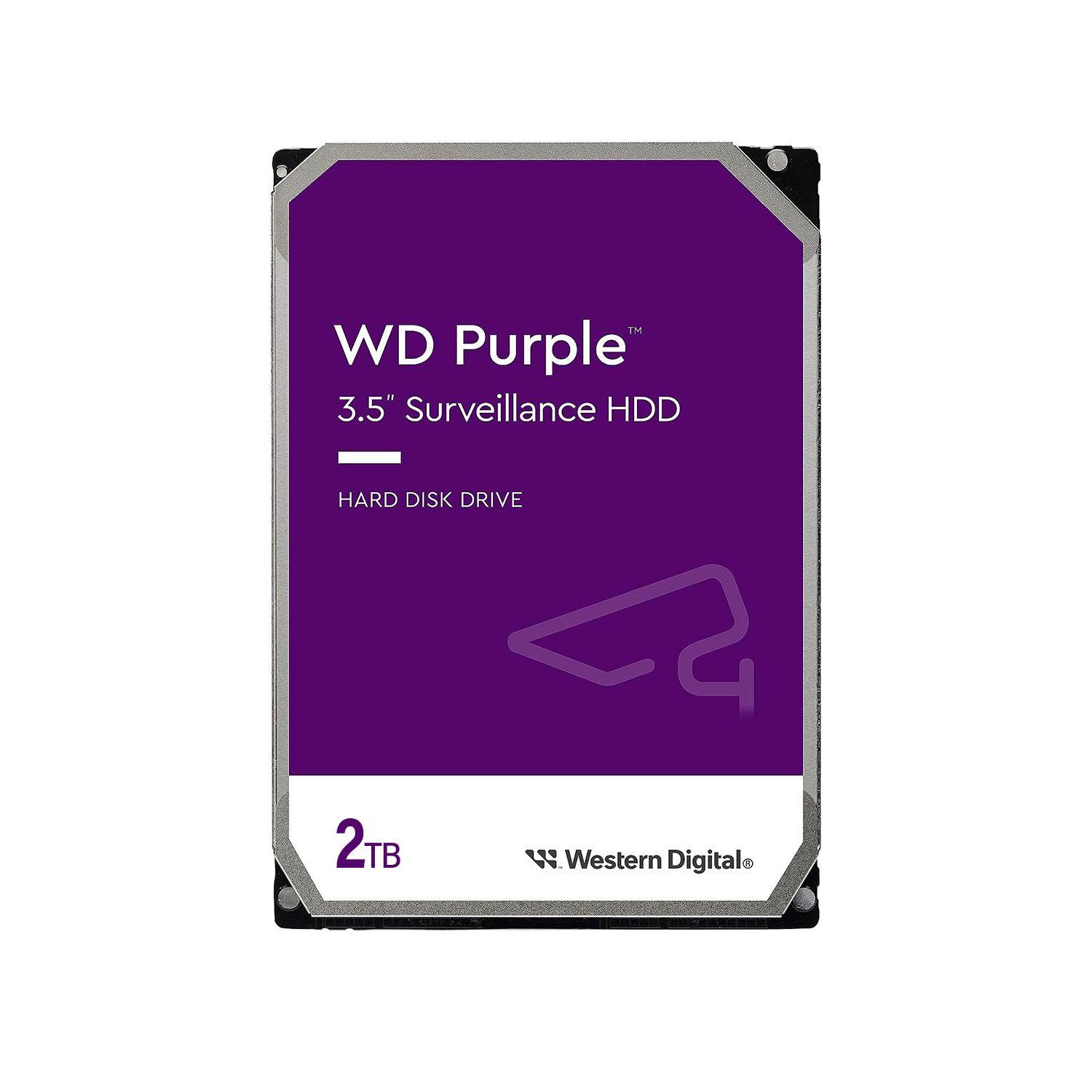 Disco Duro Interno Western Digital Purple 2TB PC / DVR / NVR-2