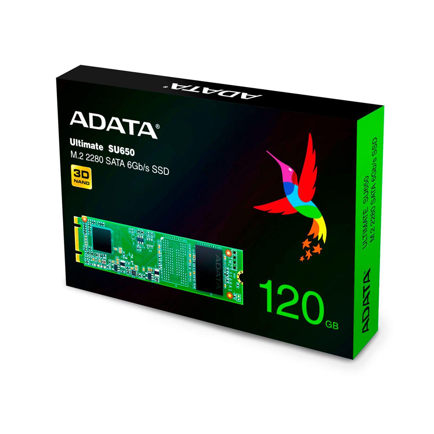 Disco Solido Interno Adata M.2 120gb [ ASU650NS38-120GT-C ]-3