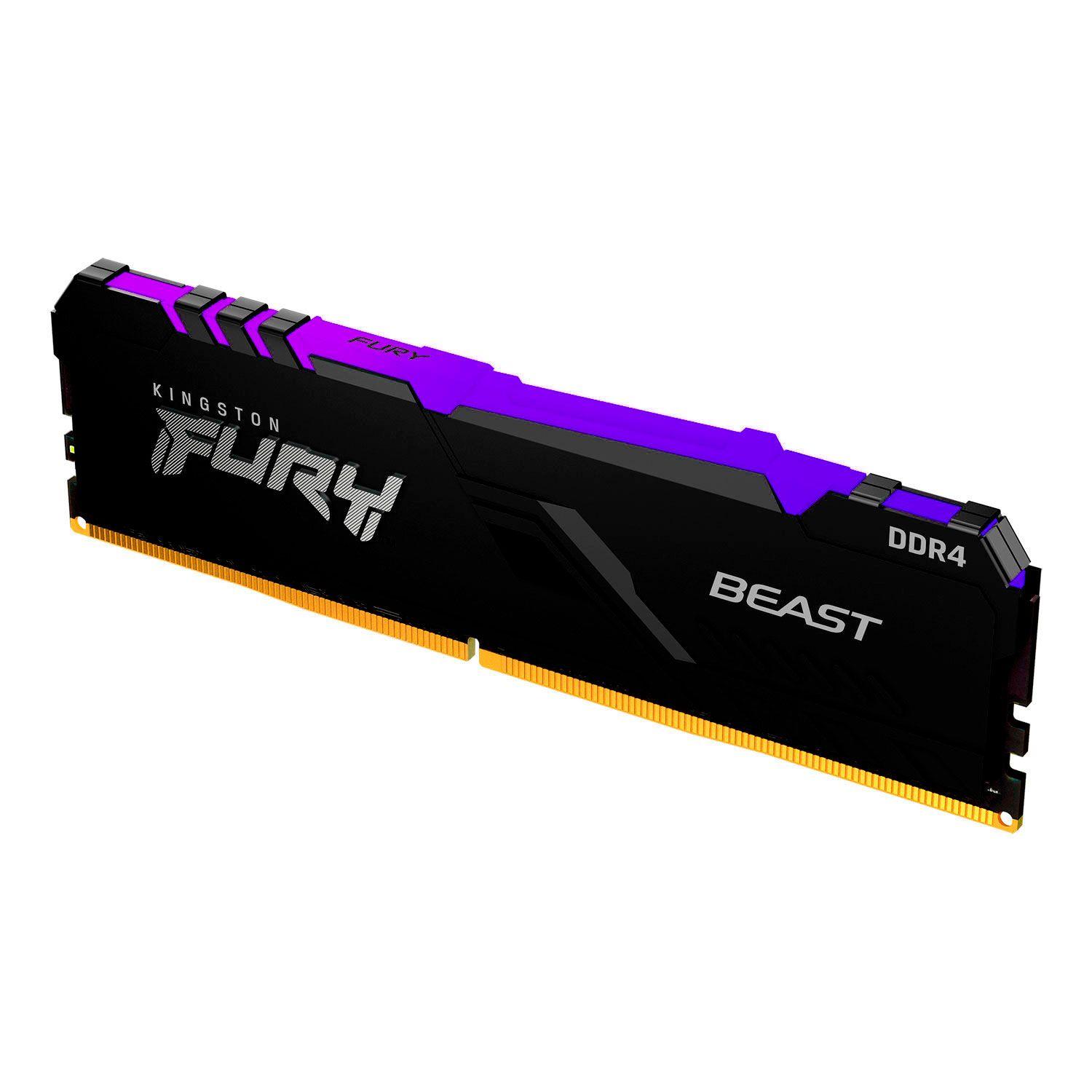 Memoria Ram PC Kingston Fury Beast 8GB DDR4 KF437C19BBA/8-0