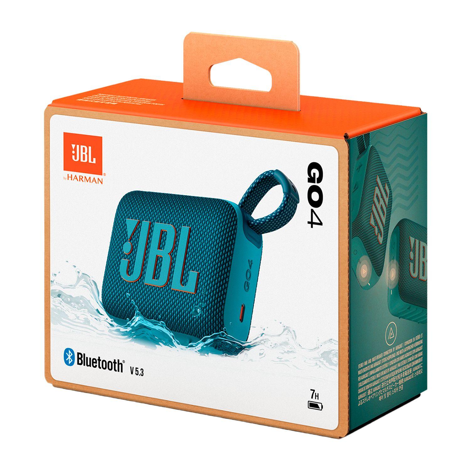Parlante Portatil JBL Go4 IP67 Bluetooth 4.2W 5.3 RMS Bat 5h-7