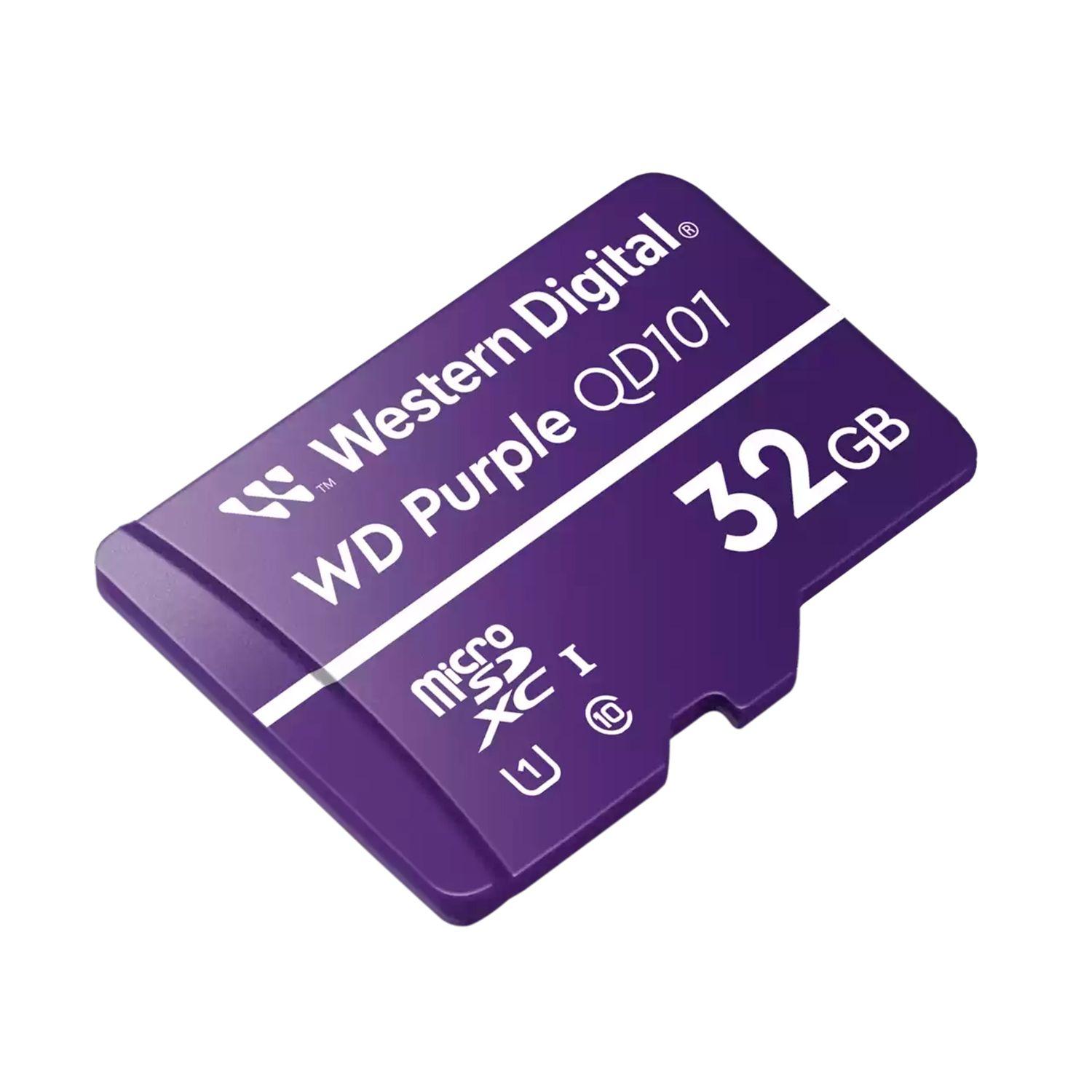 Tarjeta de Memoria MicroSD 32GB WD Purple SDHC Clase 10 4K-2