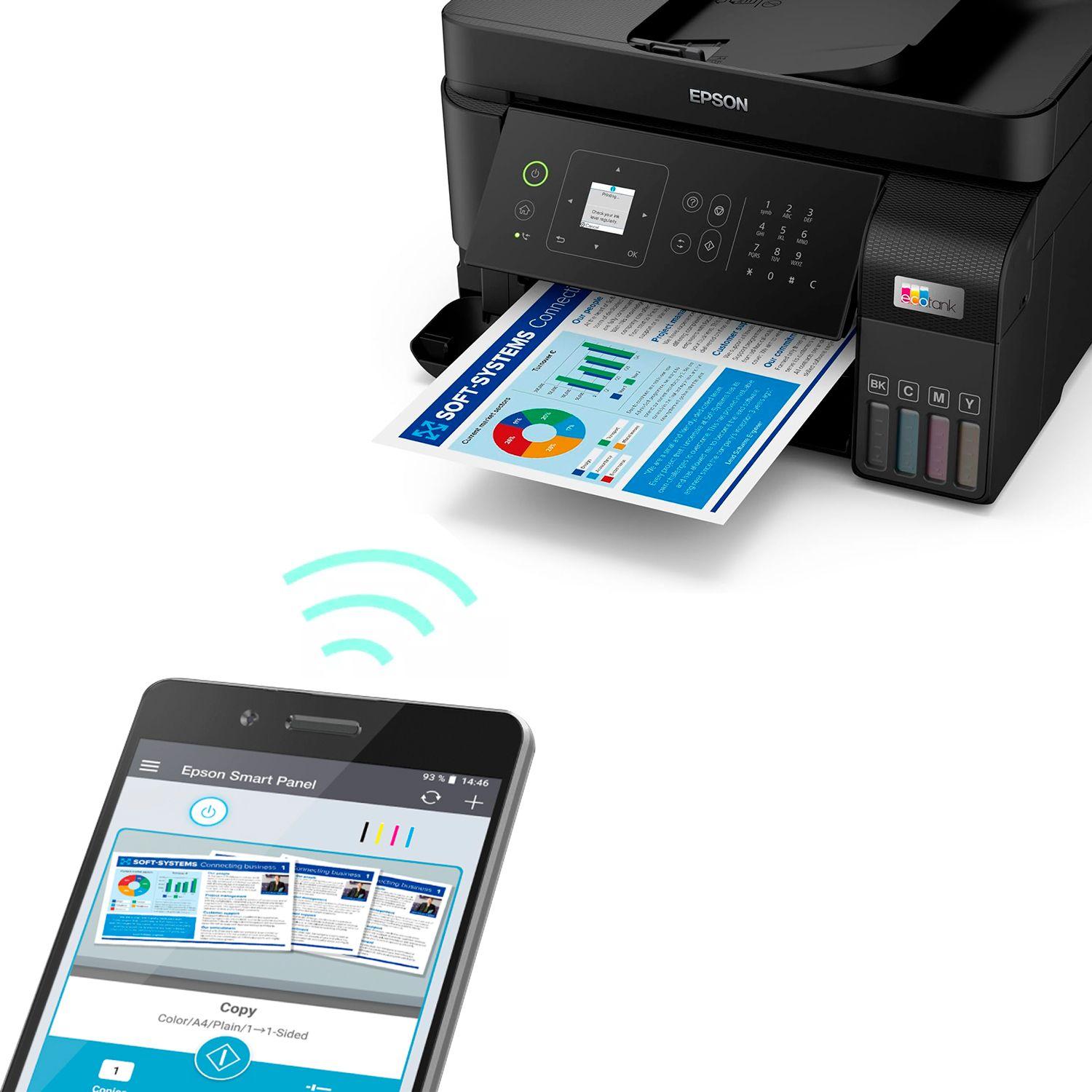 Impresora Multifuncional Epson EcoTank L5590 Wifi USB ADF-7