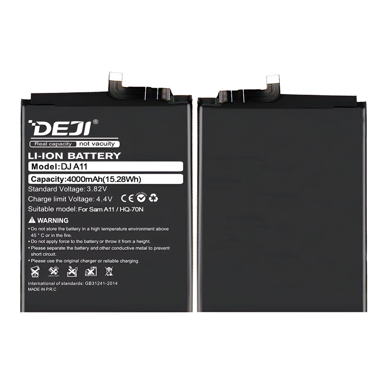 Bateria Compatible con Samsung A11 DEJI IC Capacidad 4000mAh-3