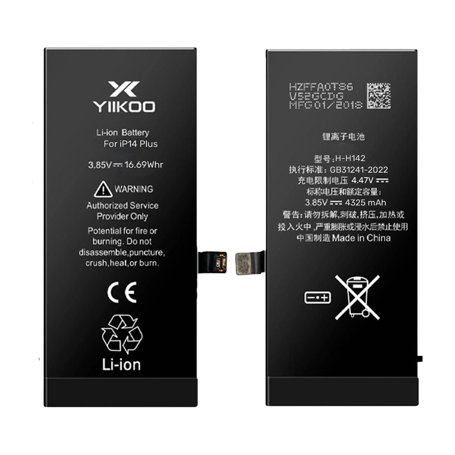 Bateria compatible con iPhone 14 Plus YIIKOO Proteccion-3