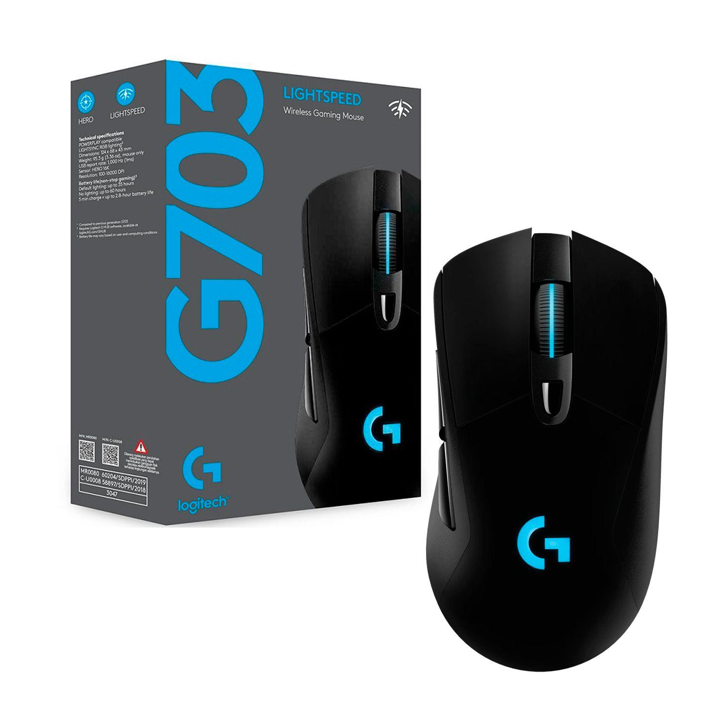 Mouse Gamer Inalambrico Logitech G703 Lightspeed 25600dpi-0
