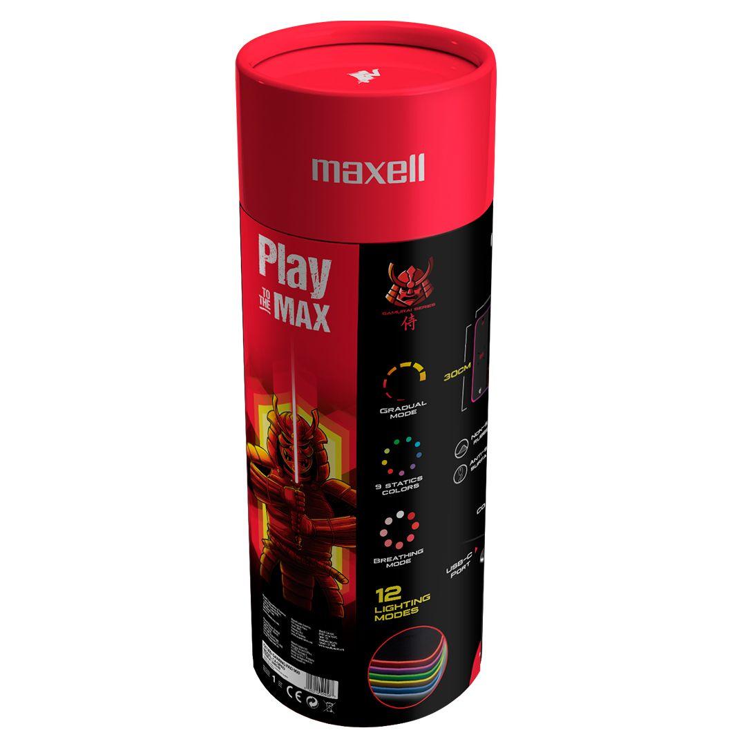 Mouse Pad Gamer RGB Qi 10w Maxell + Reposamuñecas 80x30cm-3