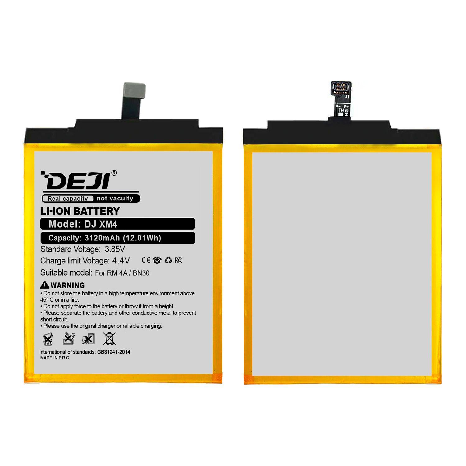 Bateria para Xiaomi Redmi 4A DEJI IC Original 3120mAh-3