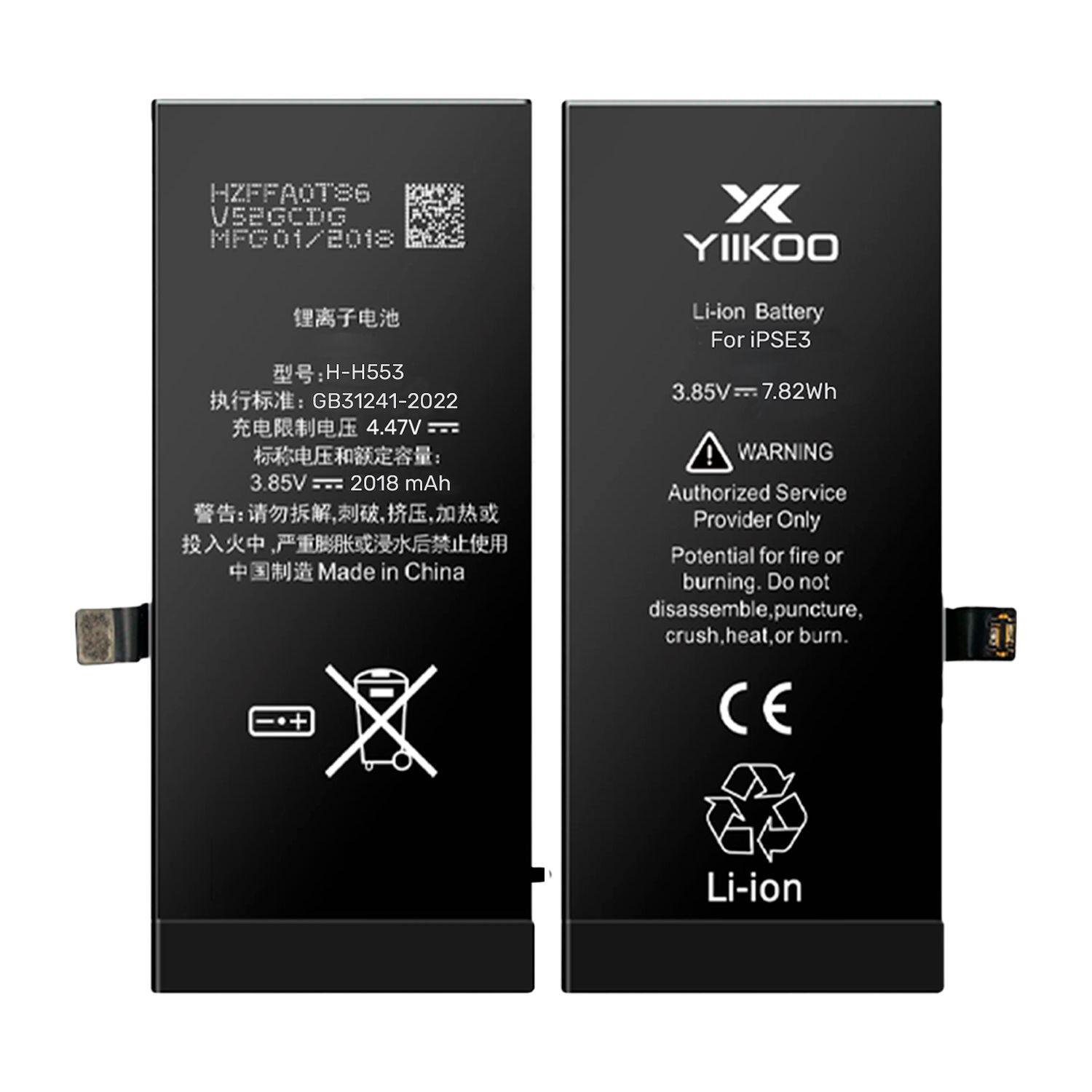 Bateria Para Iphone SE 2022 Yiikoo Autoprogramable No Alerta-3