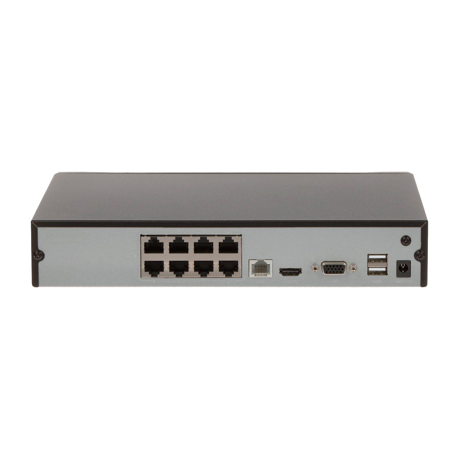 NVR 8 Canales Hikvision DS 7100 series Full HD PoE HDMI VGA-2