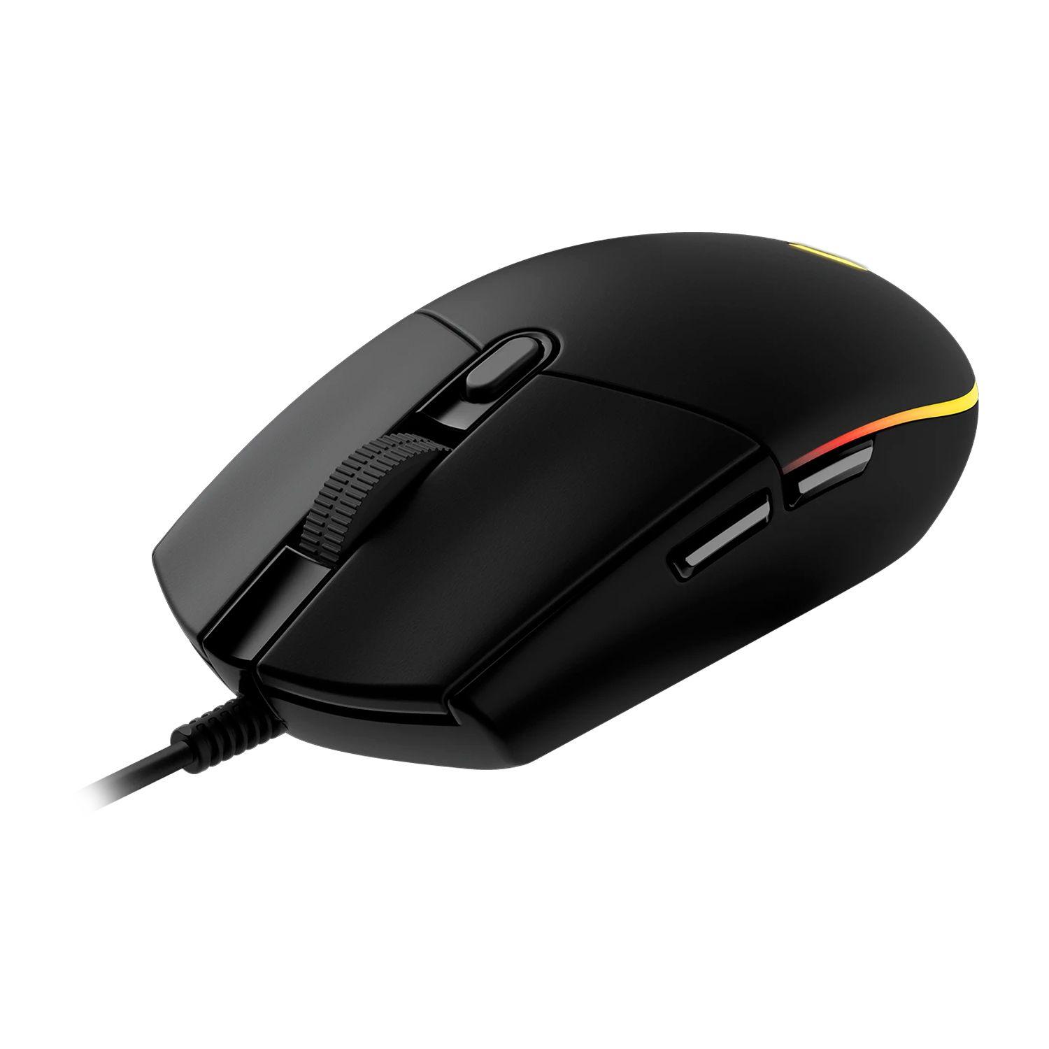 Mouse Gamer Logitech G203 Lightsync USB 2 metros Sensor Hero-0