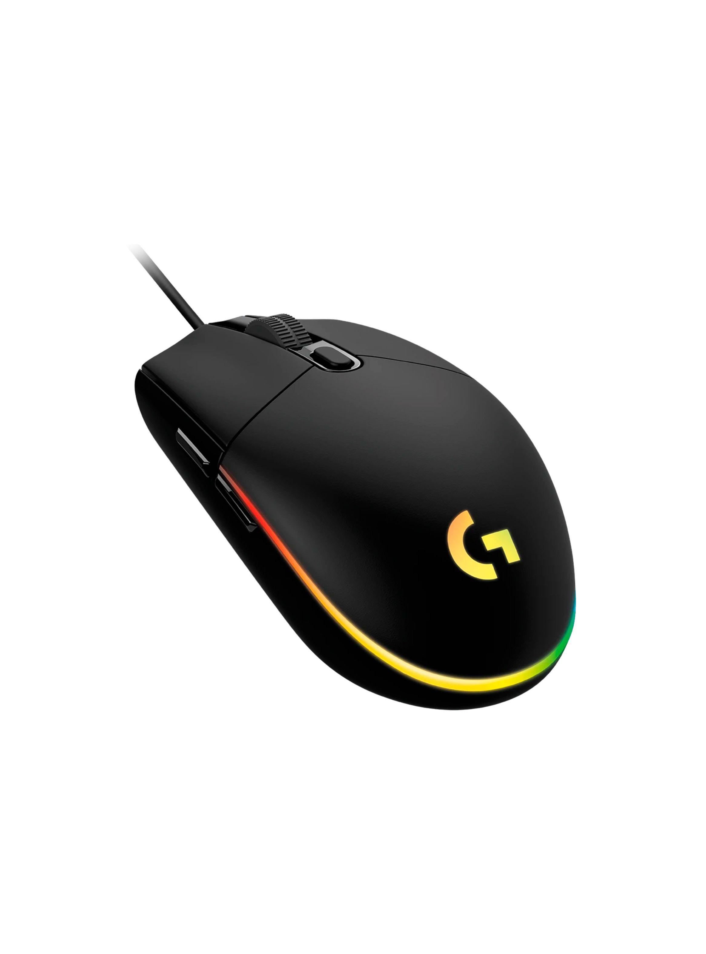 Mouse Gamer Logitech G203 Lightsync USB 2 metros Sensor Hero-2