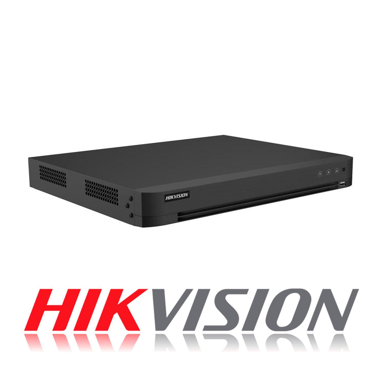 DVR 32 Canales Turbo HD Pro Pentahibrido Hikvision AcuSense-2