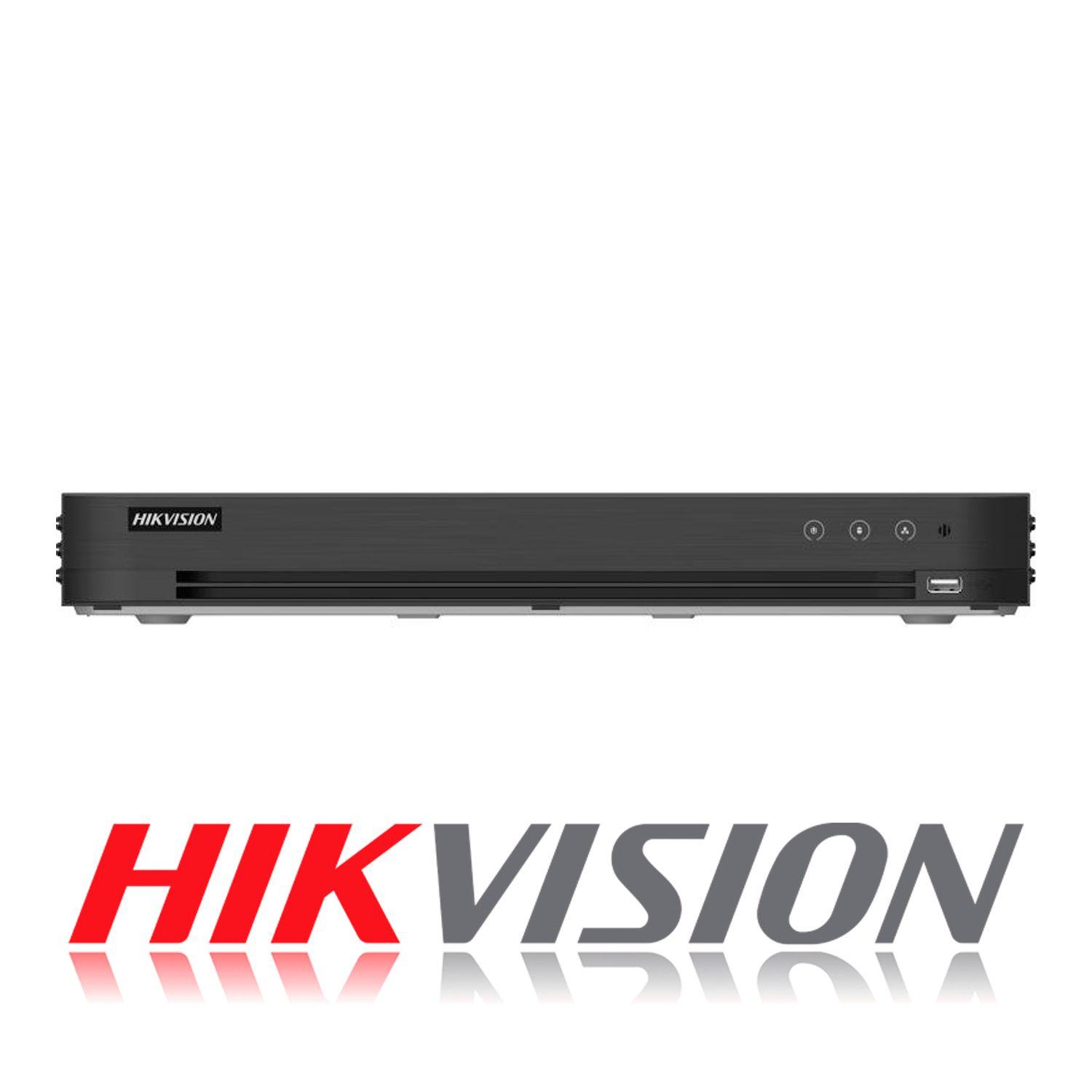 DVR 32 Canales Turbo HD Pro Pentahibrido Hikvision AcuSense-4