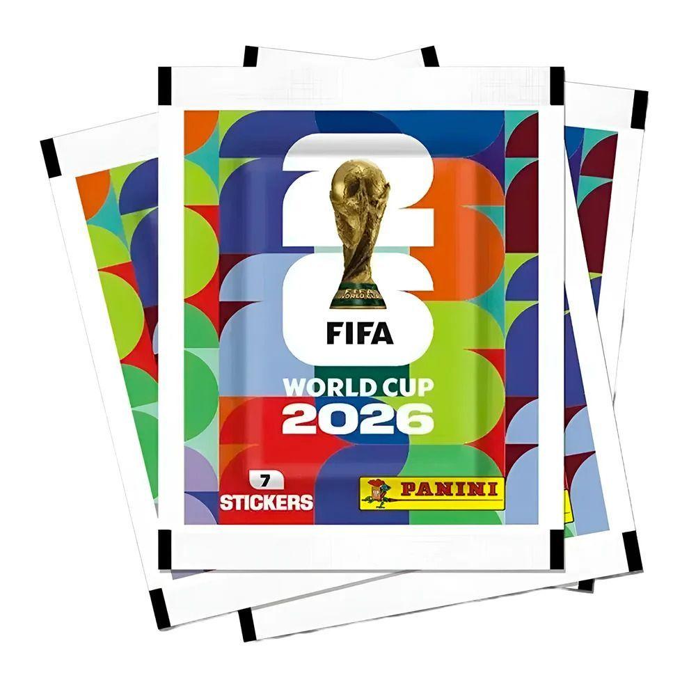 Pack de 5 sobres de laminas Panini Mundial 2026 35 laminas-2
