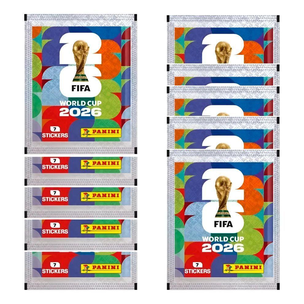 Pack de 5 sobres de laminas Panini Mundial 2026 35 laminas-4