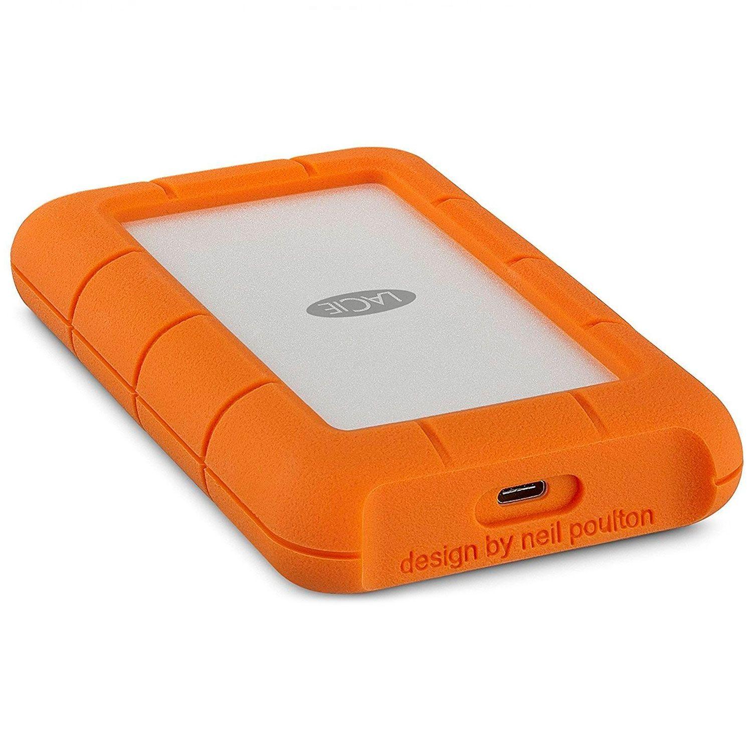 Disco Externo Portátil LaCie 2TB Rugged Type-C STFR2000800-1