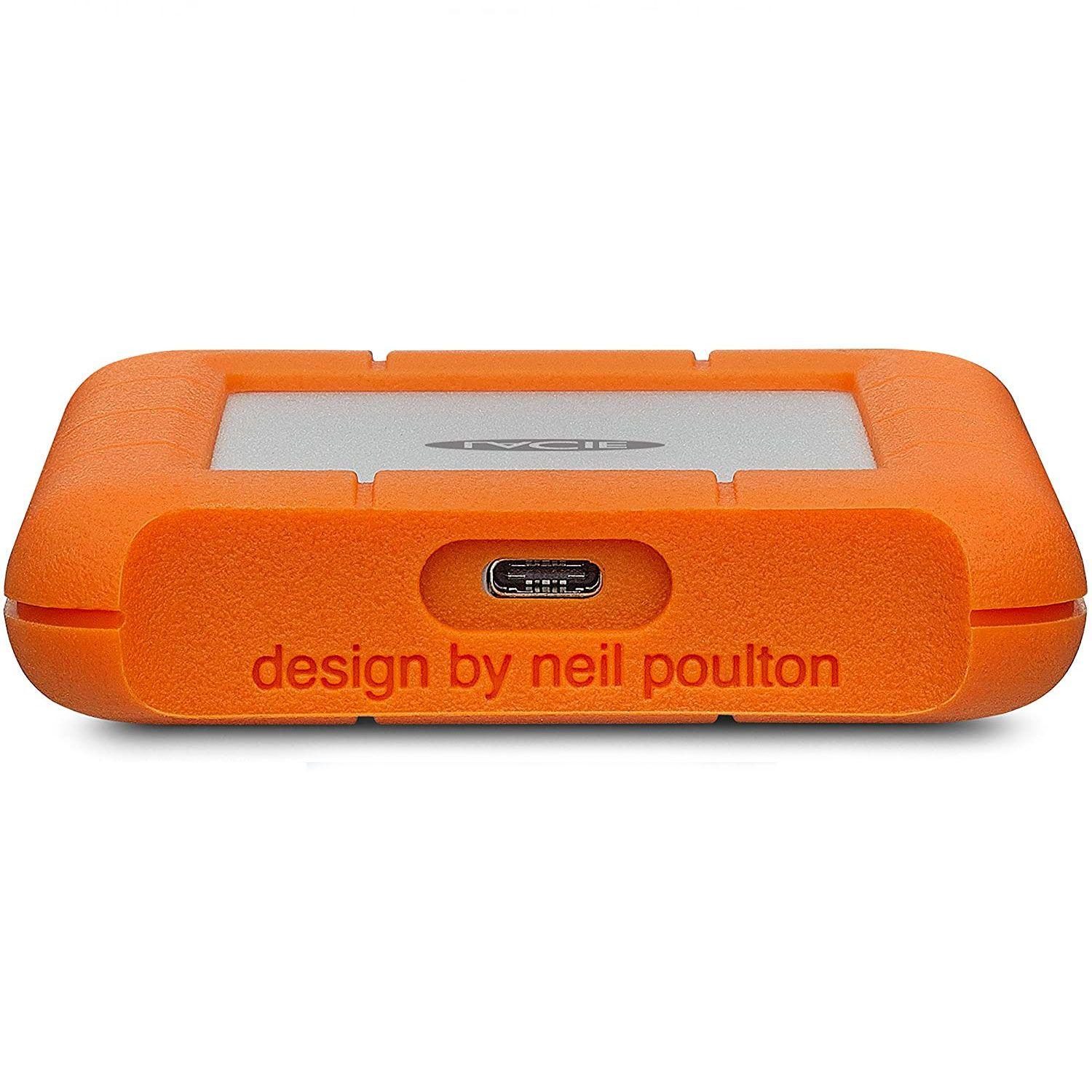 Disco Externo Portátil LaCie 2TB Rugged Type-C STFR2000800-3