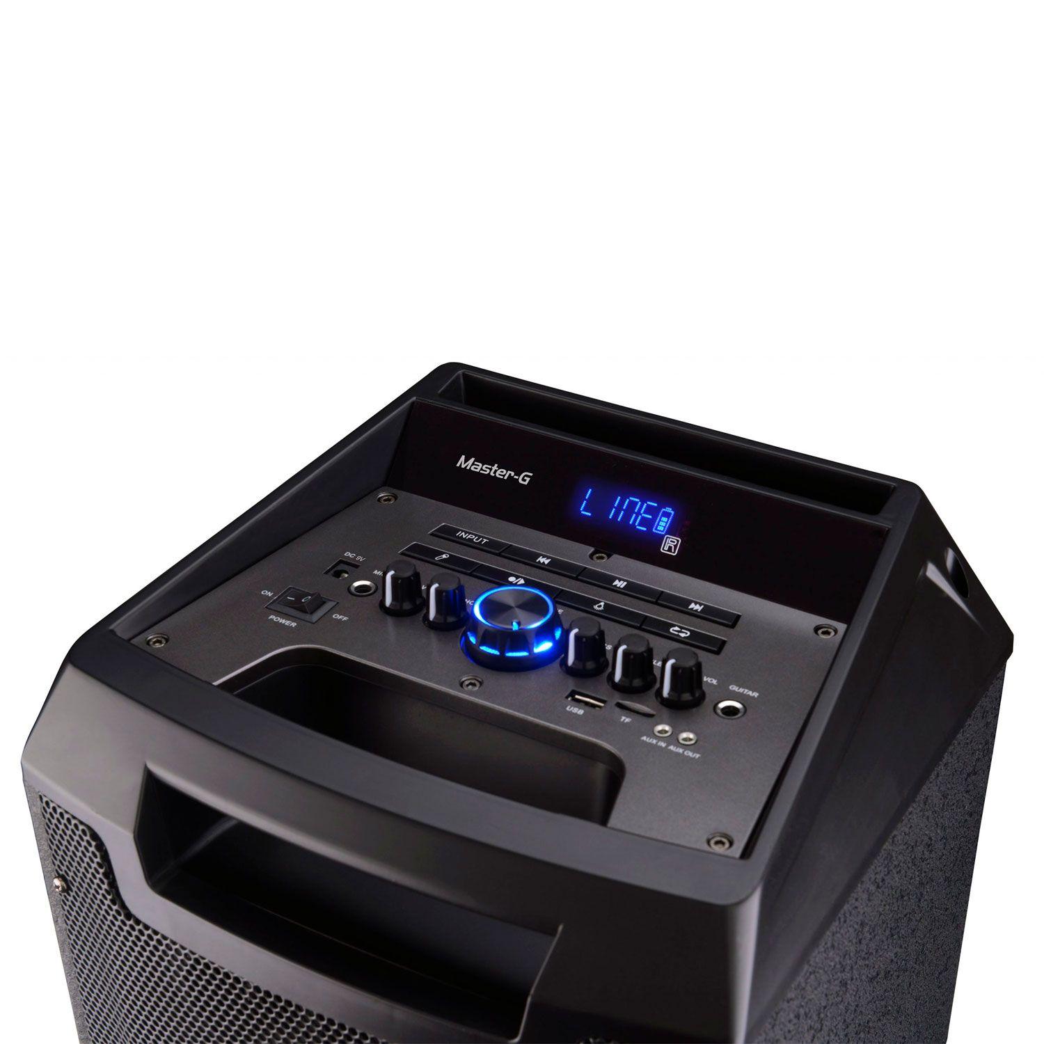 Parlante Master-G Bluetooth SD Grabar Micrófono MGCHARGER-2