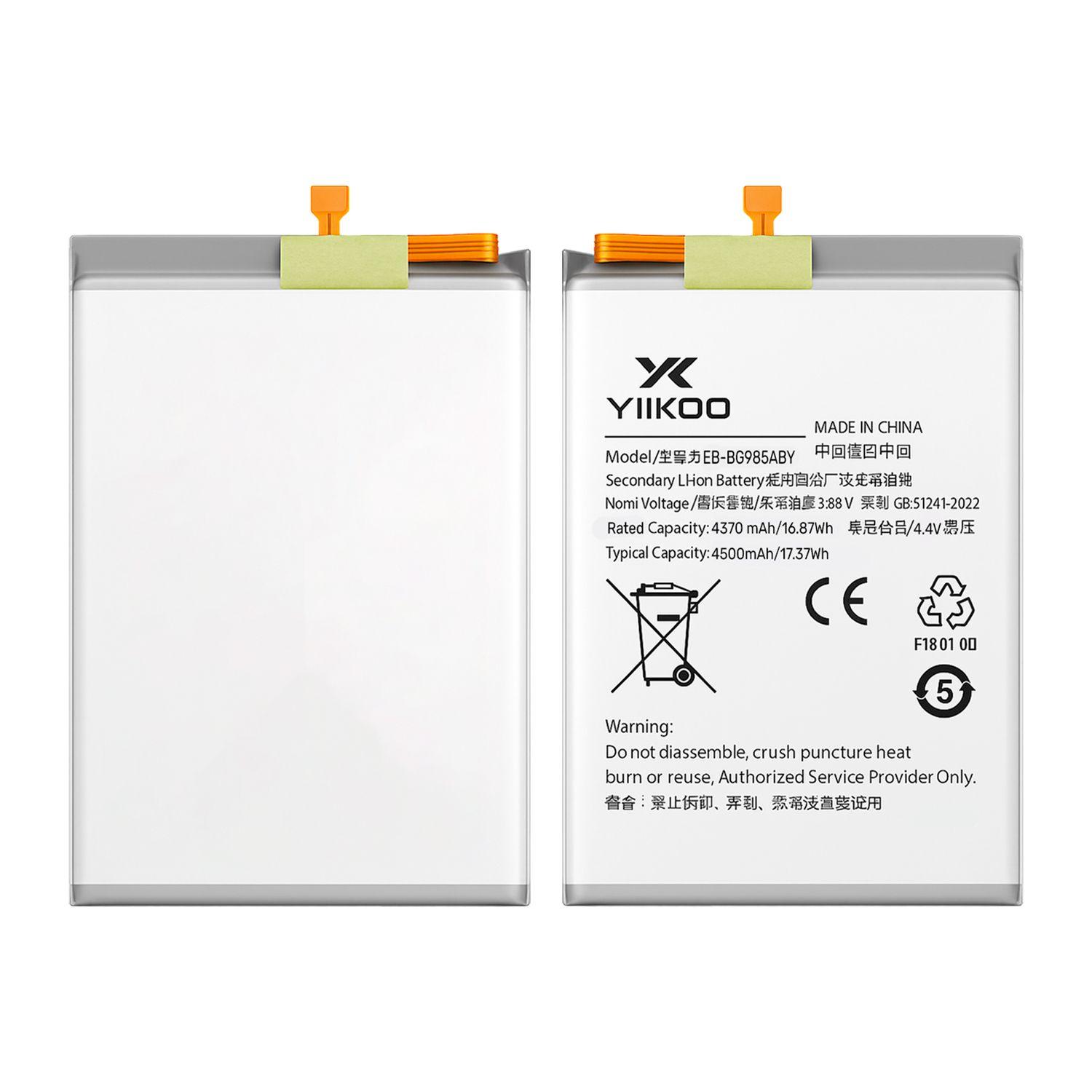 Bateria para Samsung S20 Plus YIIKOO Proteccion sobrecarga-3