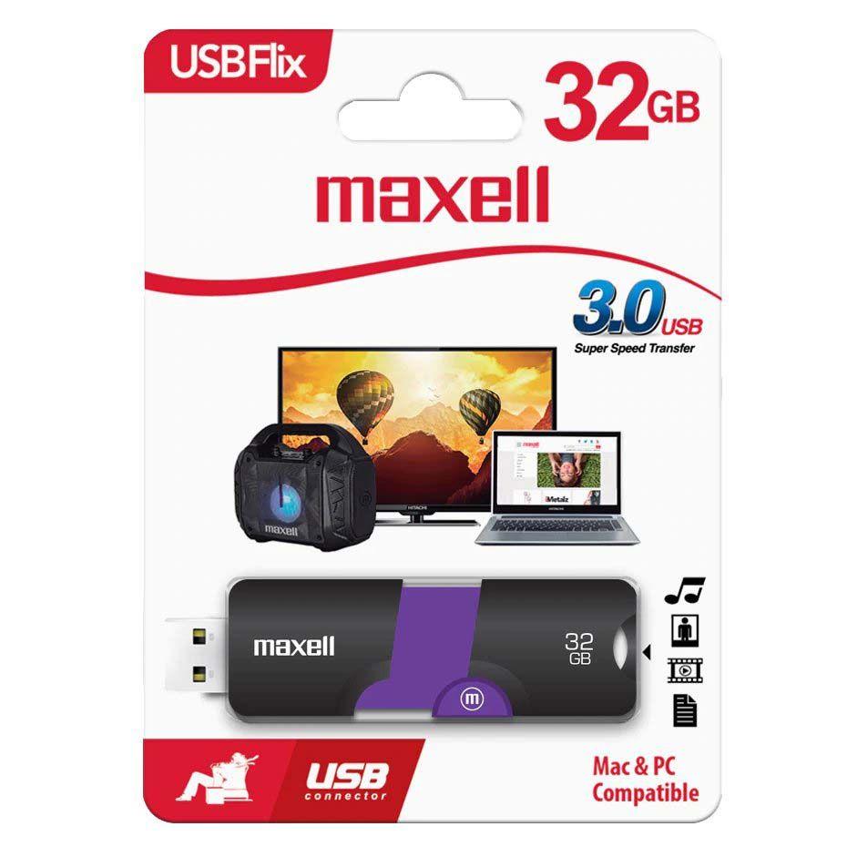 Pendrive USB 3.0 32GB Maxell Flix Compatible MAC y Windows-4