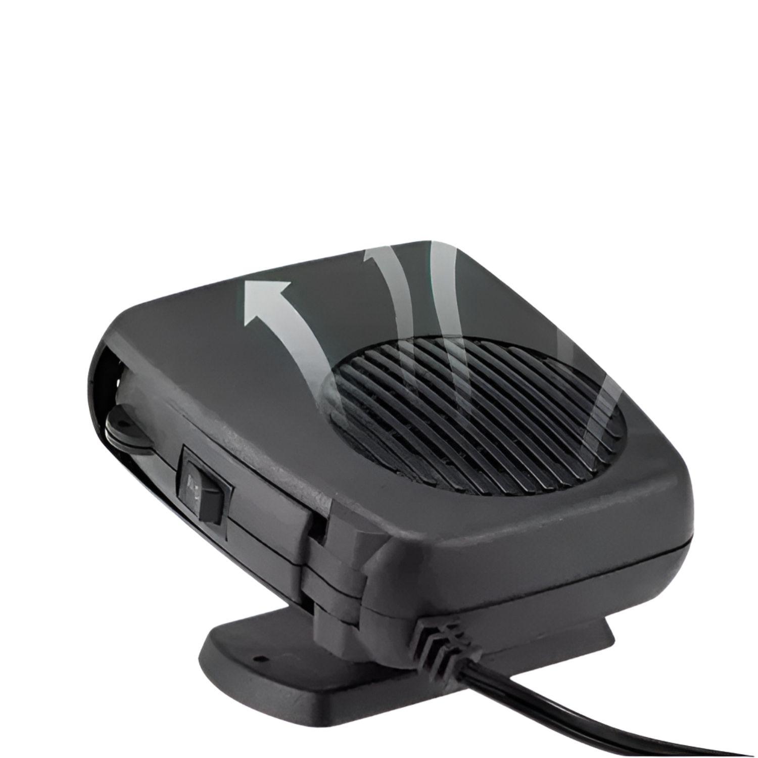 Calefactor Portatil Para Automovil con Ventilador 12V 200W-2