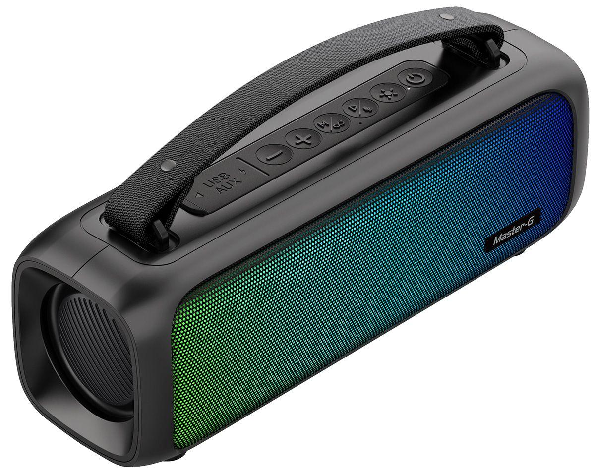 Parlante MasterG GBOOM Bluetooth 2in x2 Funcion TWS LED RGB-5