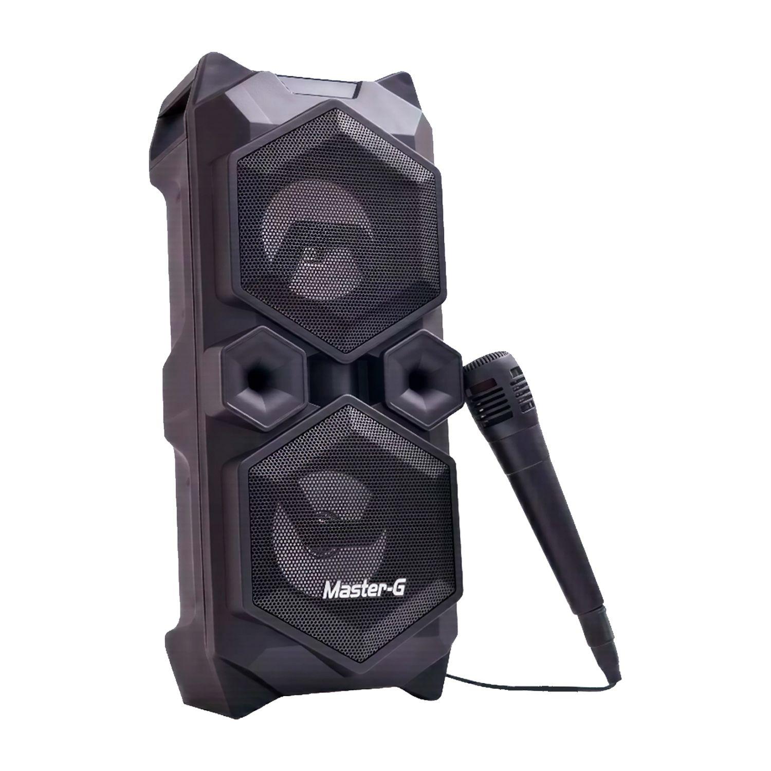 Parlante Master-G Twister Bluetooth 4in x2 10W Open Box-0