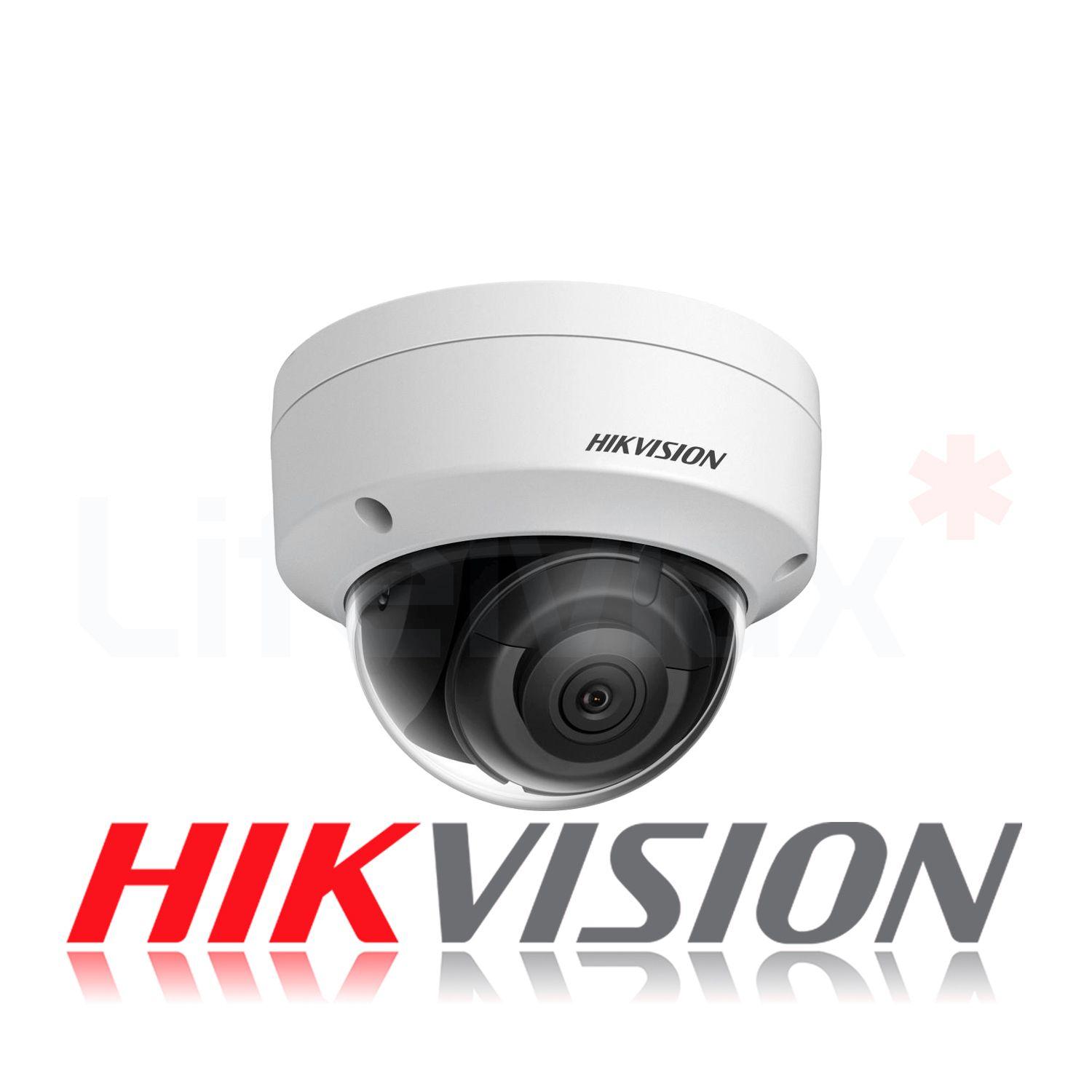 Camara IP Domo Exir Hikvision HD 2MP MicroSD 256GB IP67 IK10-3