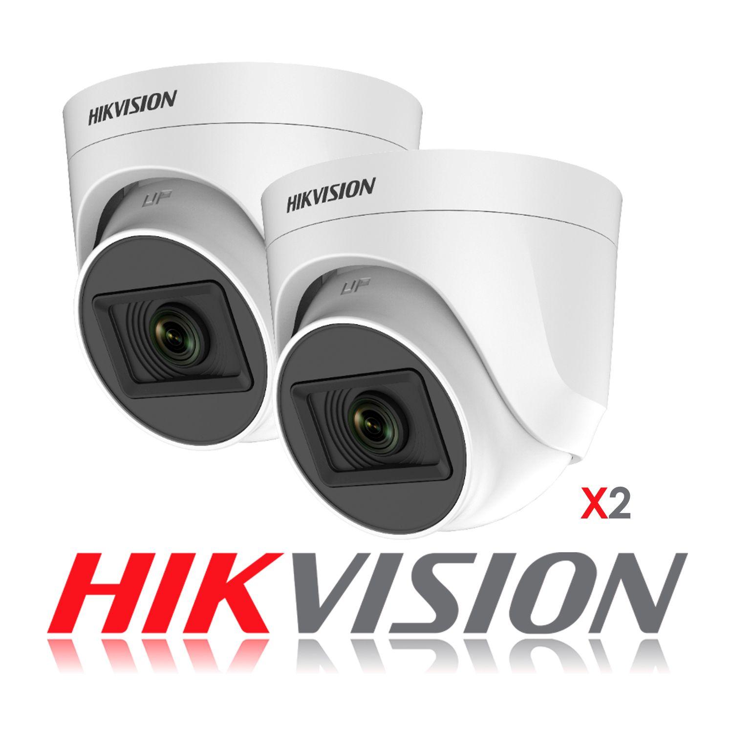 Kit de Camaras de Seguridad +DVR 4CH Hikvision 1TB Bala Domo-2
