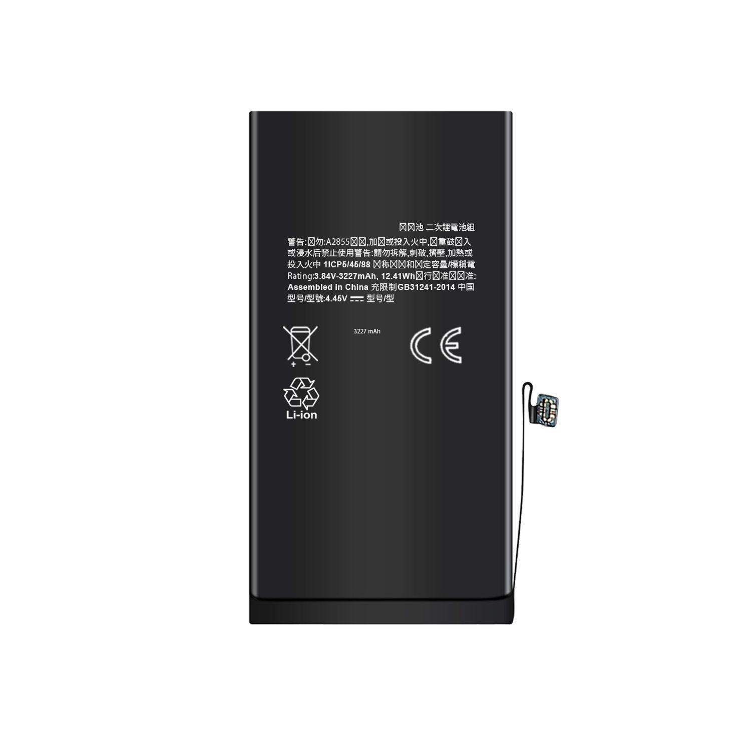 Bateria Compatible con Iphone 13 3227mAh Maxima Duracion-2