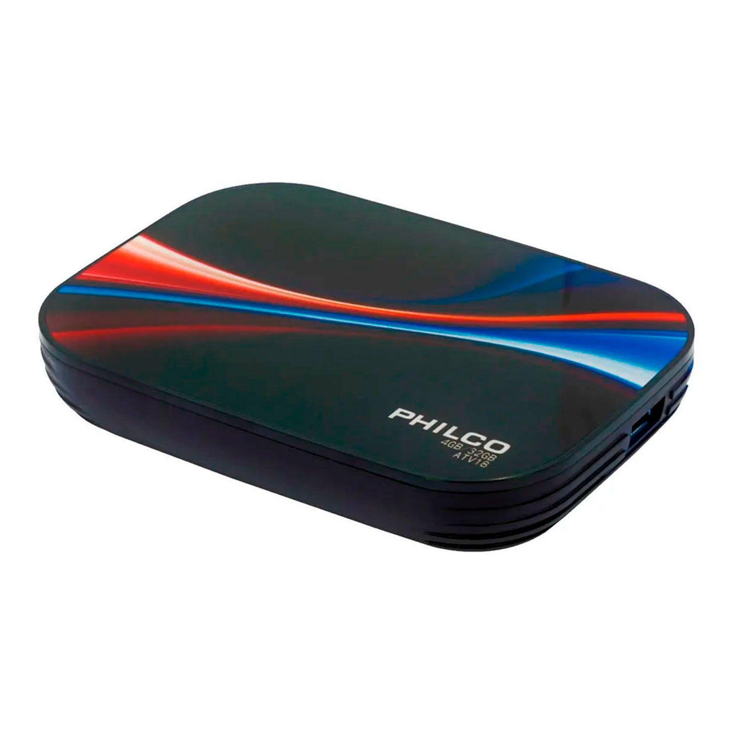 TV Box Android Philco 4GB Ram 8K ULTRAHD WIFI 5G 31PLCATV18-0