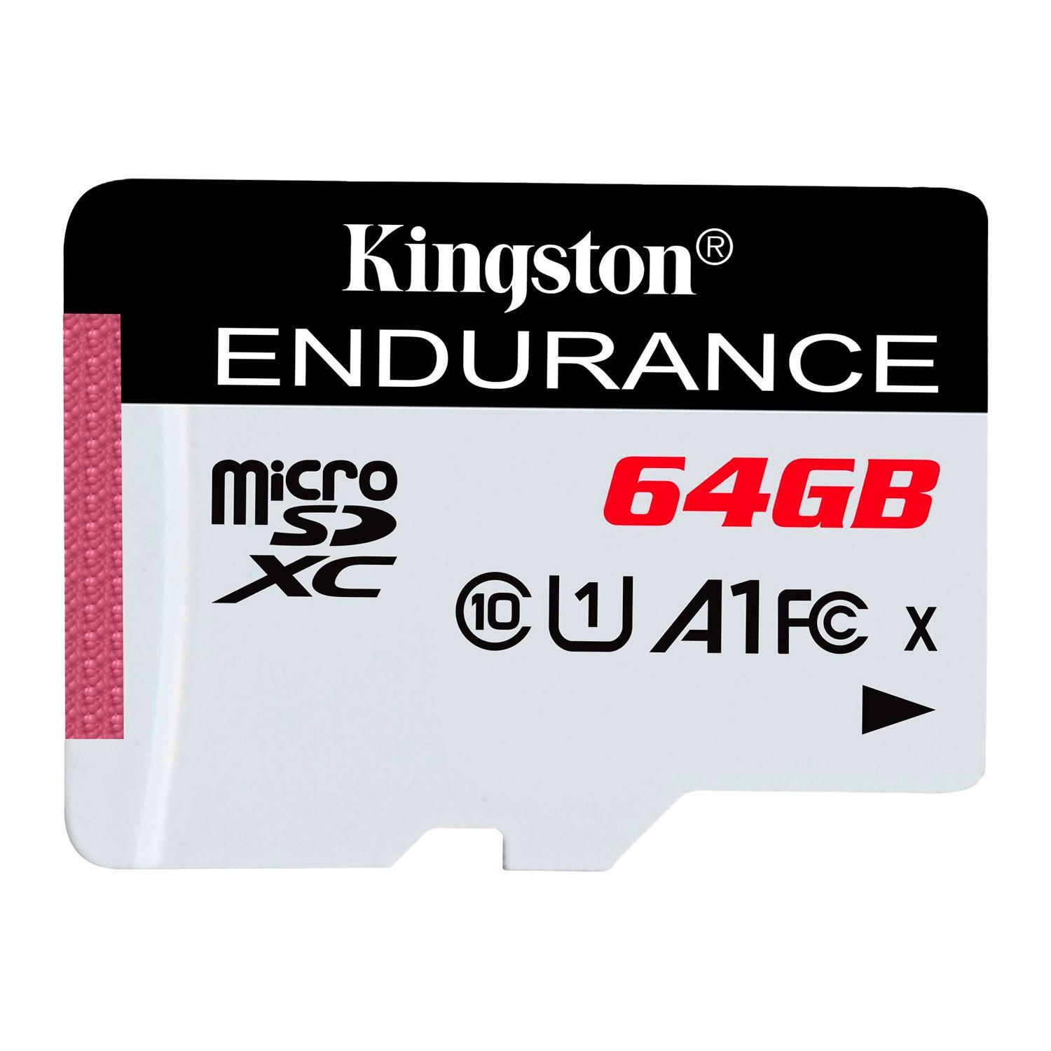 Tarjeta De Memoria MicroSD 64GB Kingston SDXC C 10 95MB/s-1