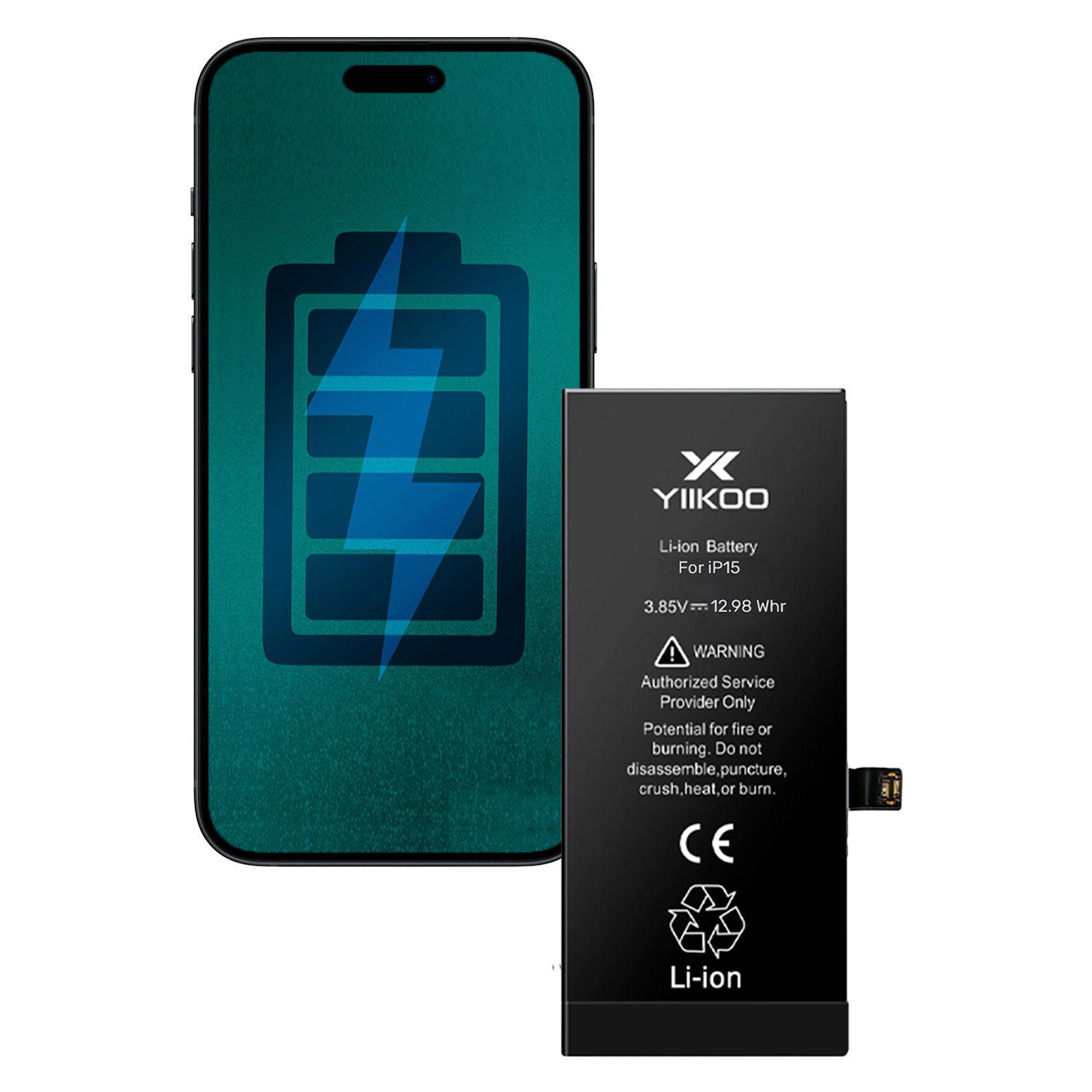 Bateria para iPhone 15 YIIKOO Proteccion Sobrecarga-0