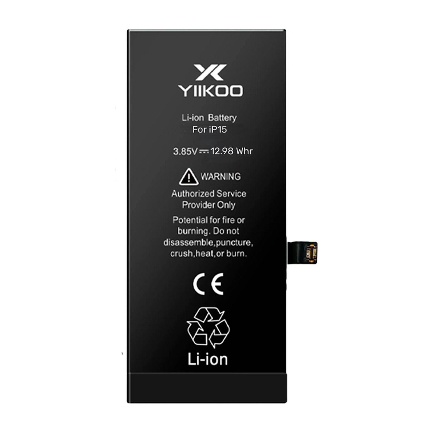 Bateria para iPhone 15 YIIKOO Proteccion Sobrecarga-1