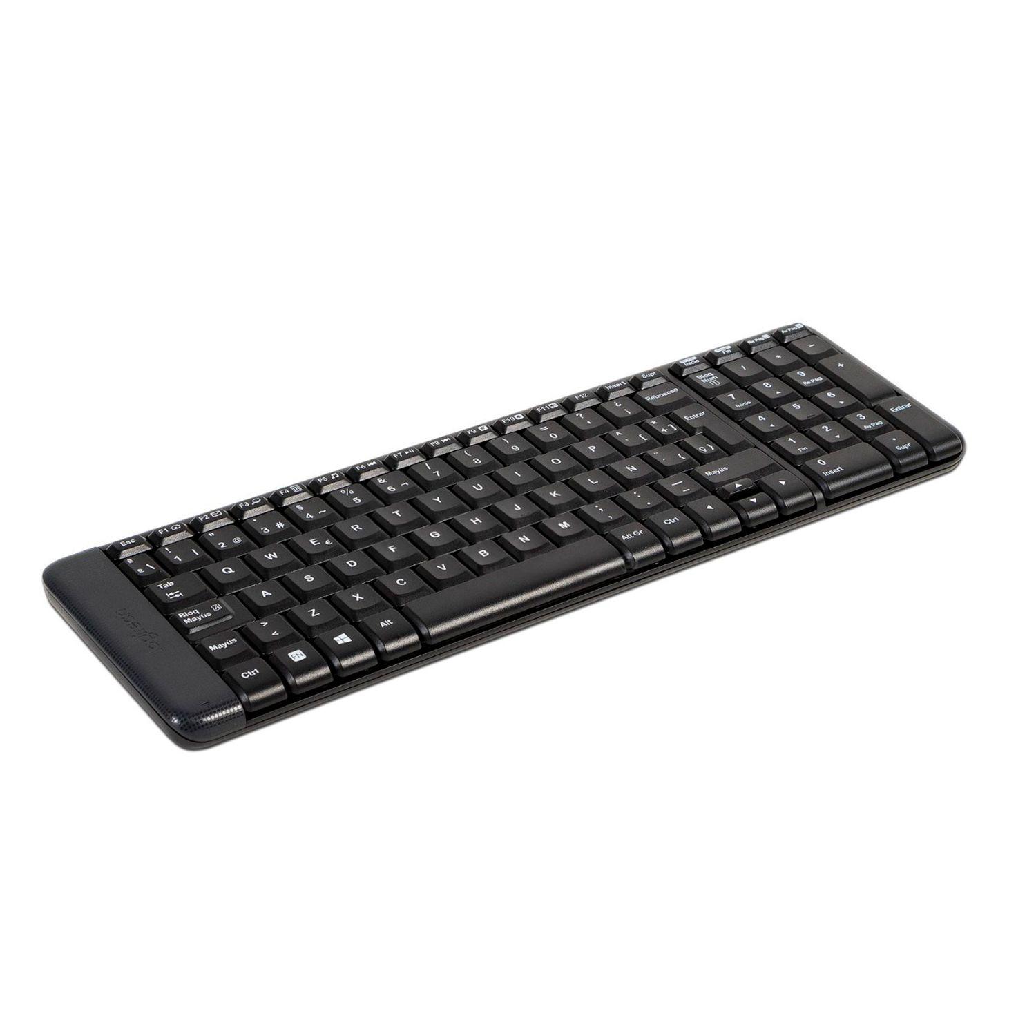 Kit Teclado y Mouse Inalambrico Logitech MK220 USB Español-3