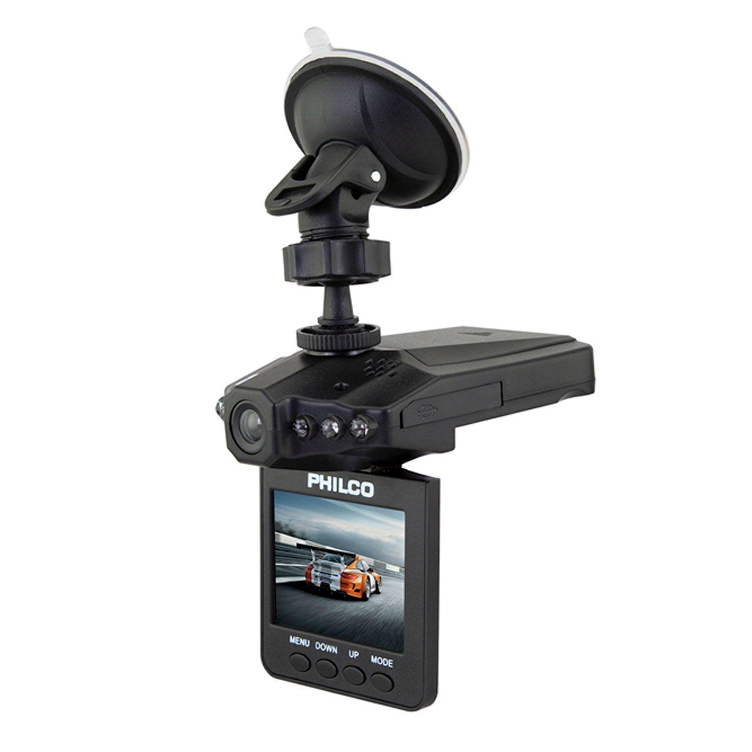 Camara Para Auto DVR HD Philco LCD 2.4" MicroSD 70PLCCARF1-0