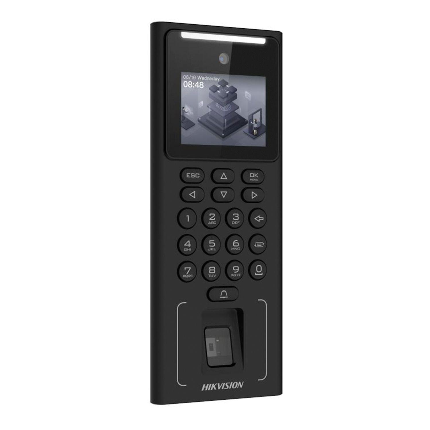 Control Acceso Facial Hikvision MinMoe / Huella/Tarjeta/ PIN-2