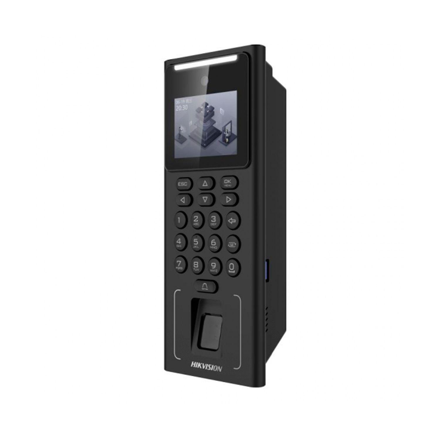 Control Acceso Facial Hikvision MinMoe / Huella/Tarjeta/ PIN-3