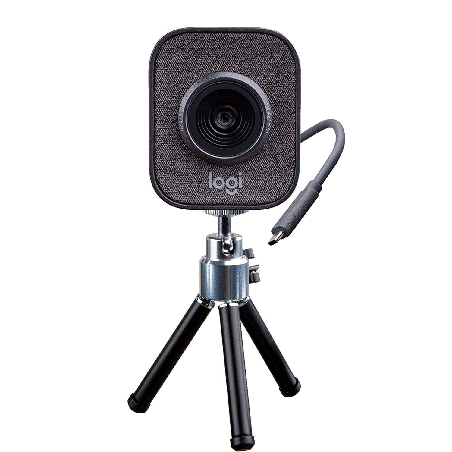 Cámara Streamcam Plus Logitech 1080p Enfoque Auto + Tripode-3