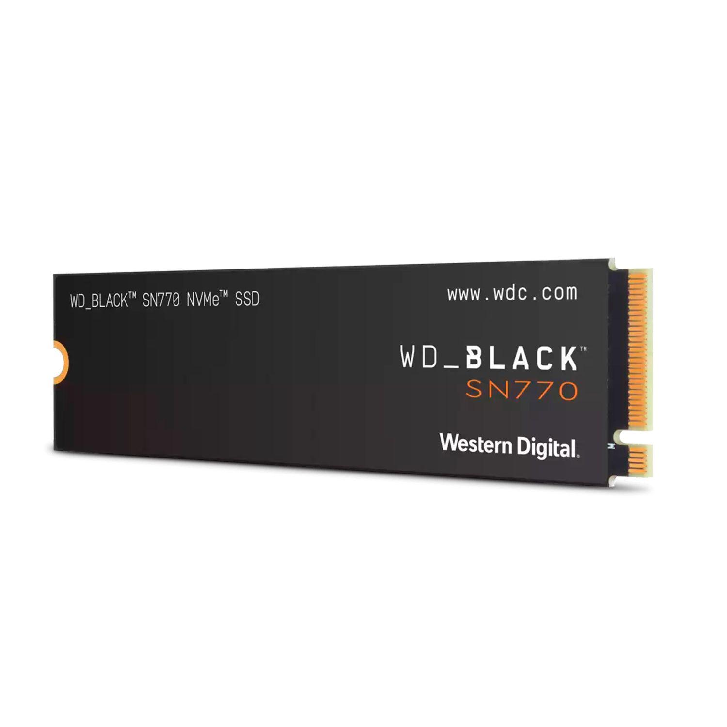 Disco Solido SSD interno WD Black SN770 500GB M.2 2280 PCIe4-2