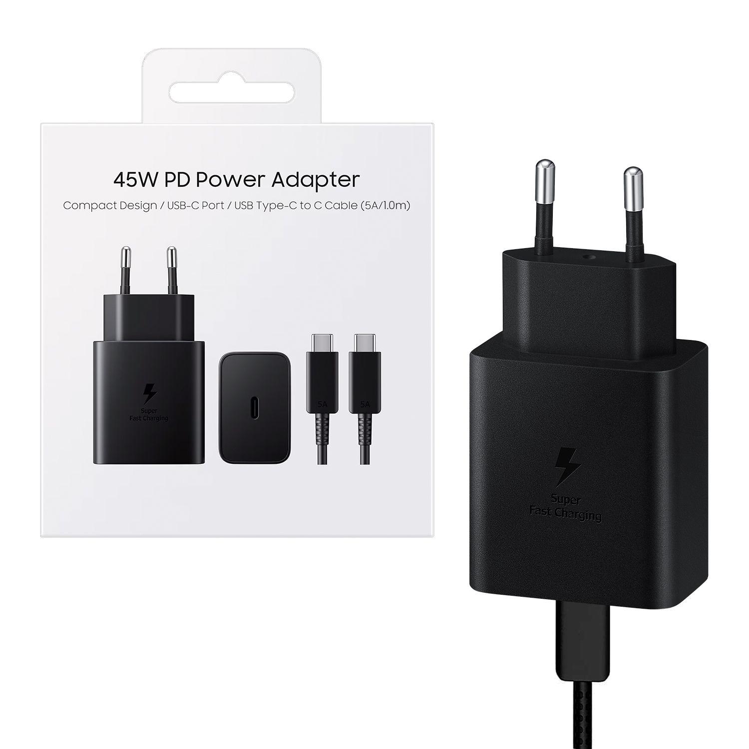 Cargador Compatible con Samsung 45W Cable USB-C a USB-C 1m-0