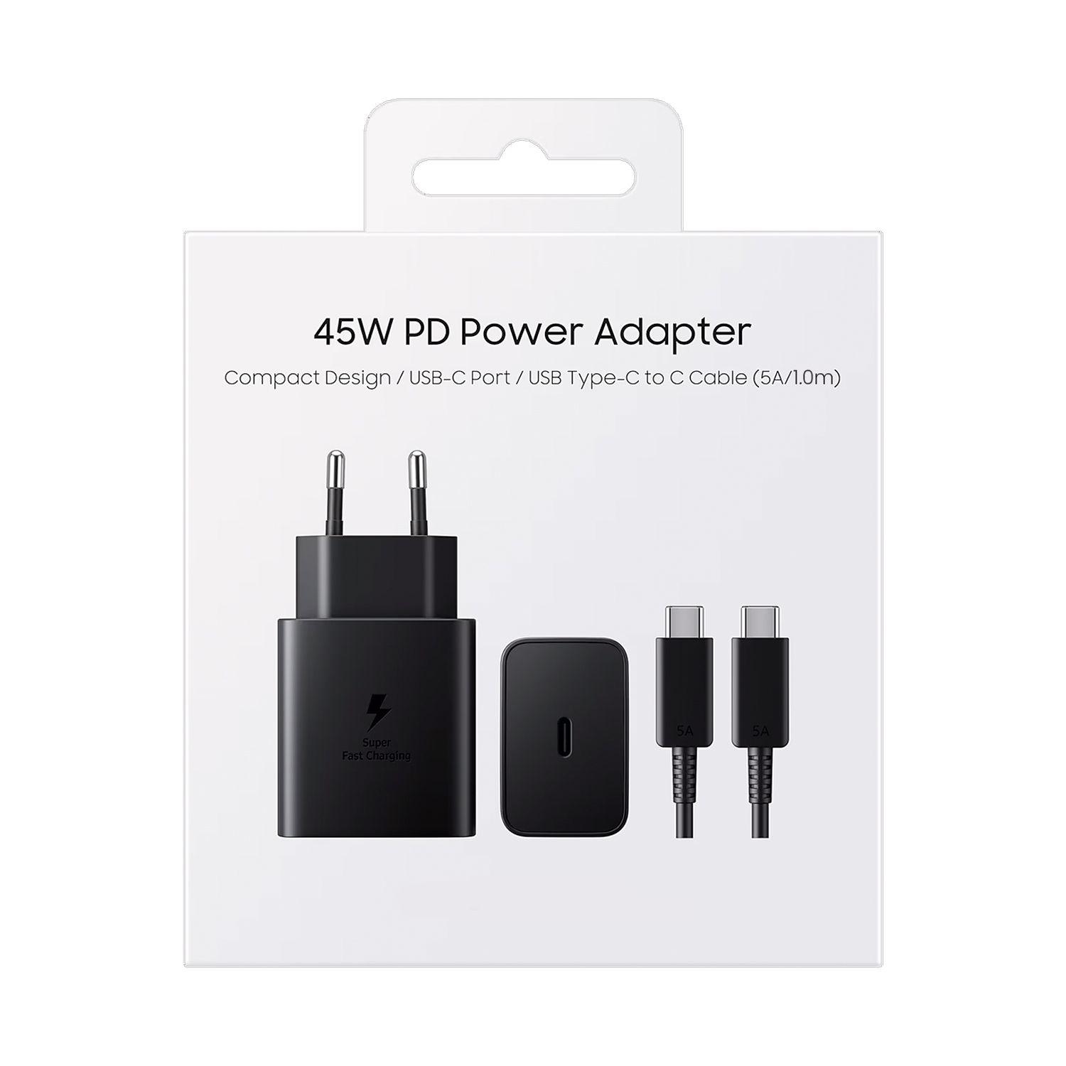 Cargador Compatible con Samsung 45W Cable USB-C a USB-C 1m-4