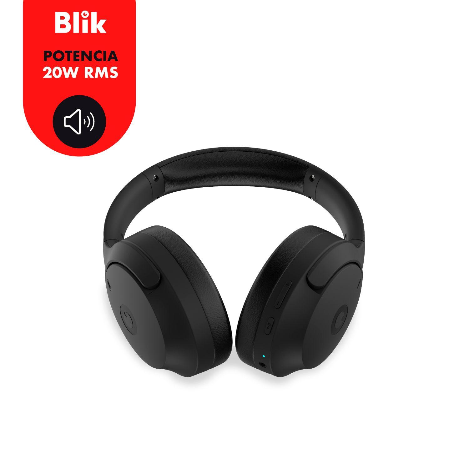 Audifonos Bluetooth Over-ear Blik Essence 600 TWS Deep Bass-4