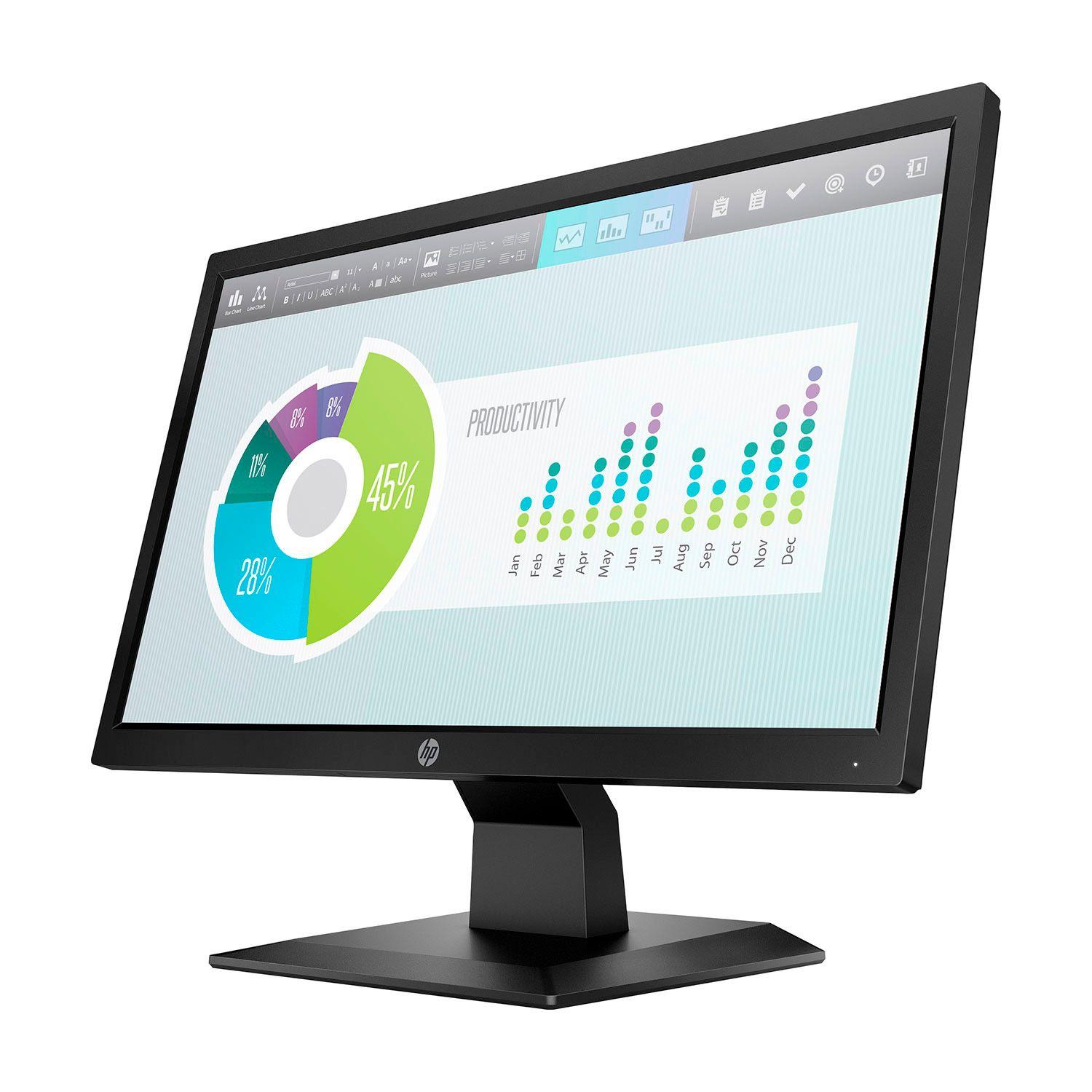 Monitor HP P204v 20in LED 1600x900 60Hz HD+ HDMI 5RD66AA-2