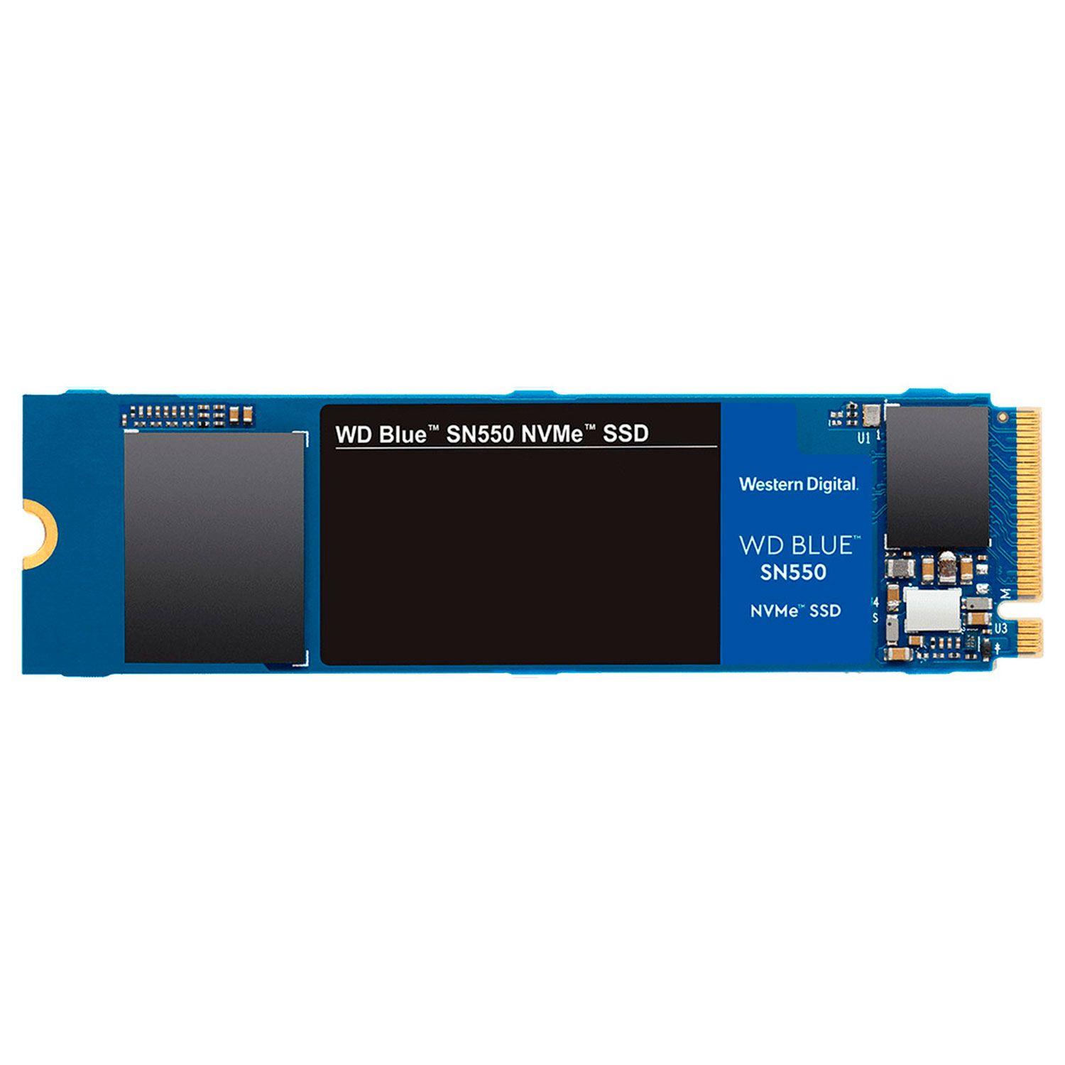 Disco Solido SSD WD Blue 500GB M.2 SN550 NVMe WDS500G2B0C-1