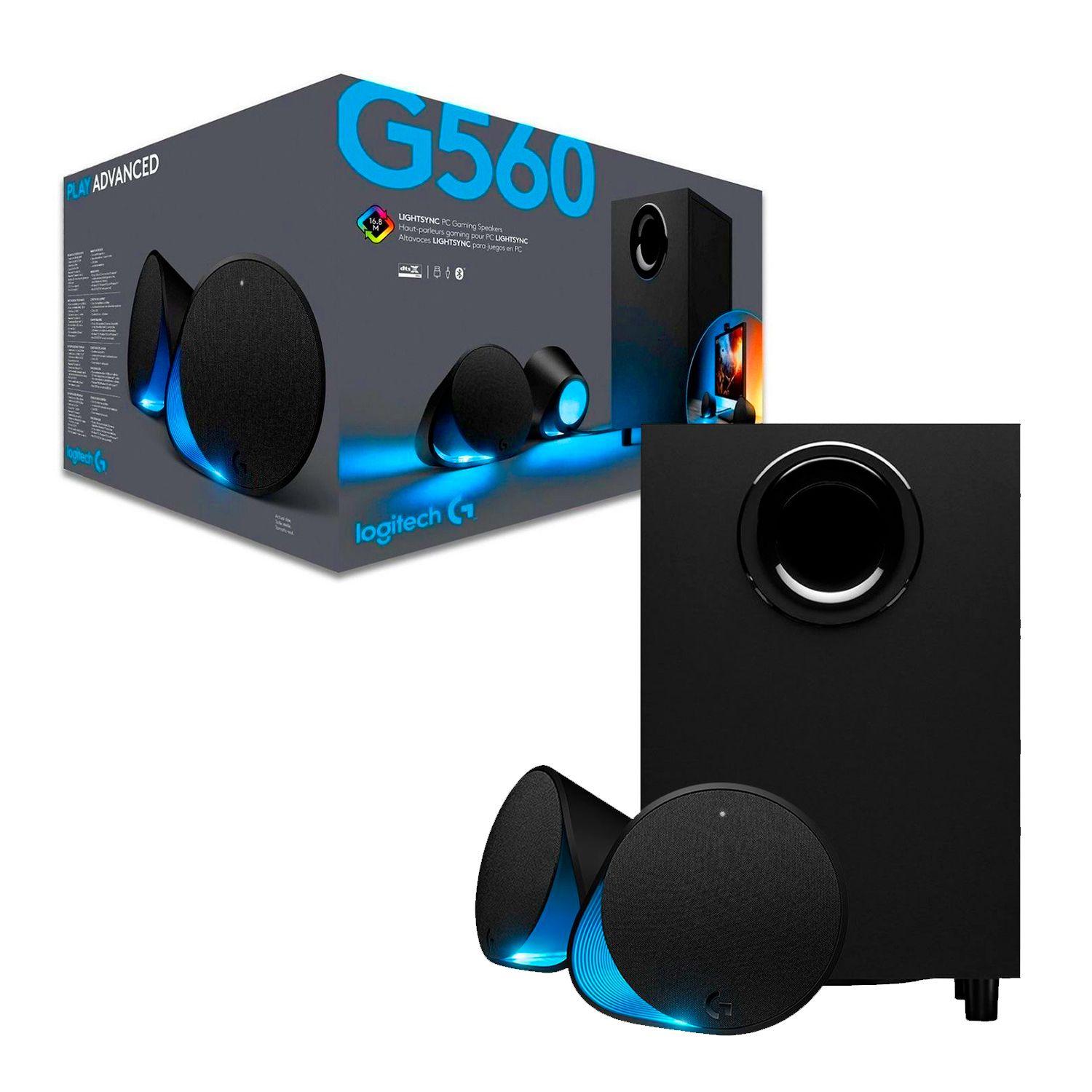 Parlantes y Subwoofer Logitech G560 Lightsync PC Gaming 2.1-0