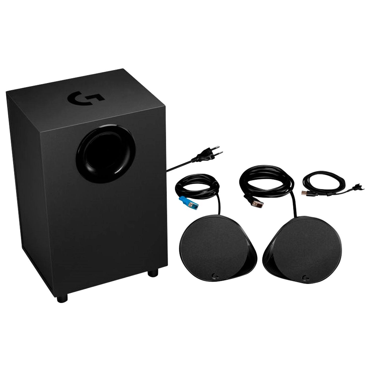 Parlantes y Subwoofer Logitech G560 Lightsync PC Gaming 2.1-6