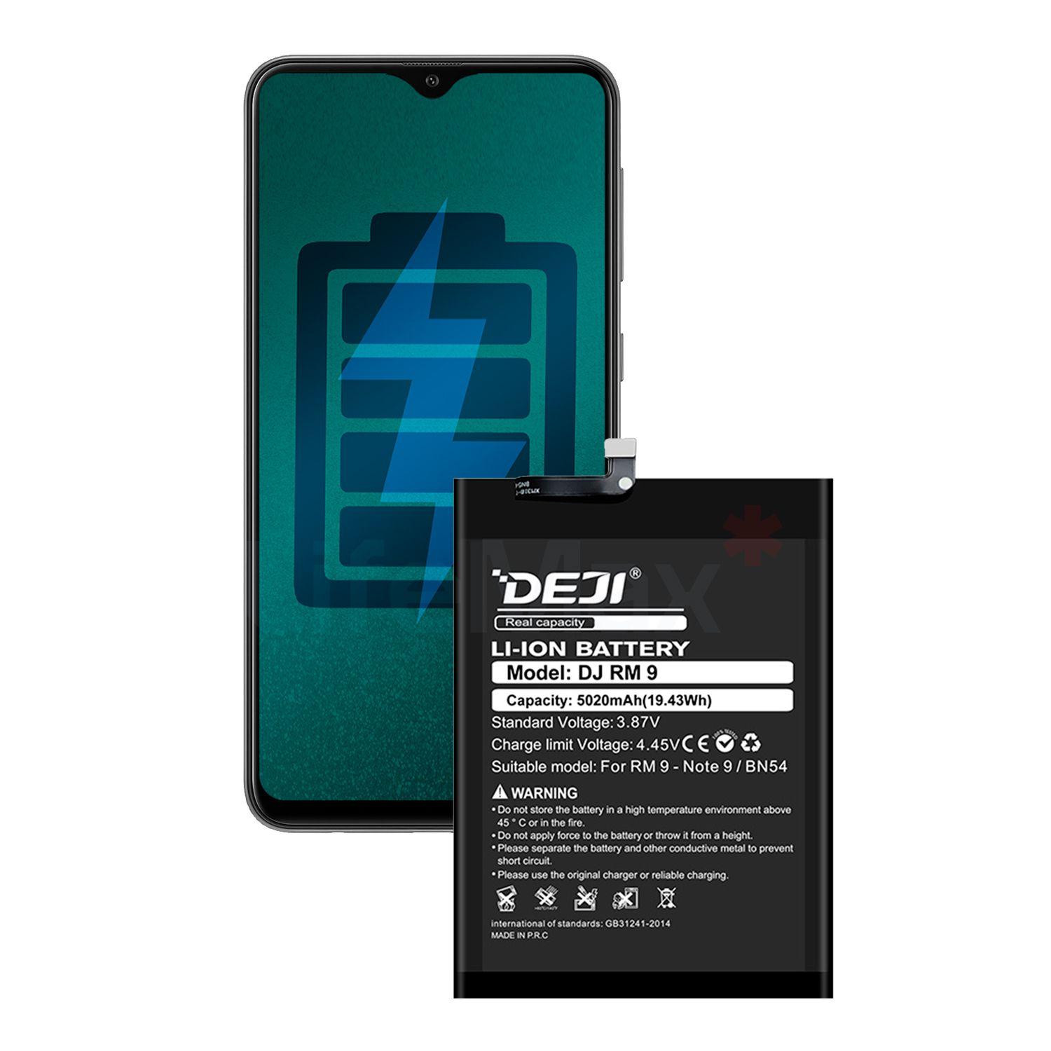 Bateria para Redmi 9 DEJI IC Original Capacidad 5020mAh-0