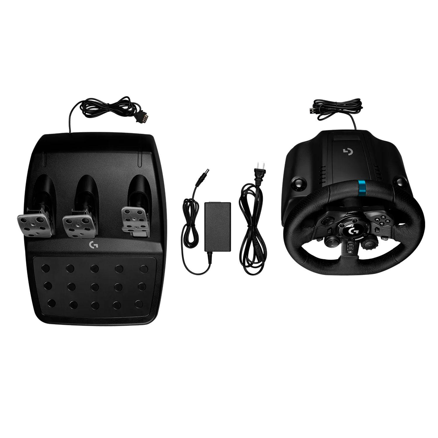 Volante Logitech G923 Trueforce + Pedales para PS5/PS4/PC-4